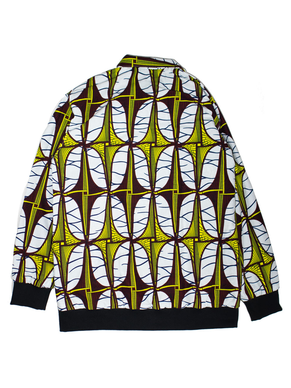 【UNISEX】裏地付きZIPジャンパー/WHITESHURI