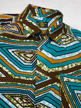 【Men's】スタンダード半袖シャツ/3RHOMBUS