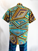 【Men's】スタンダード半袖シャツ/3RHOMBUS