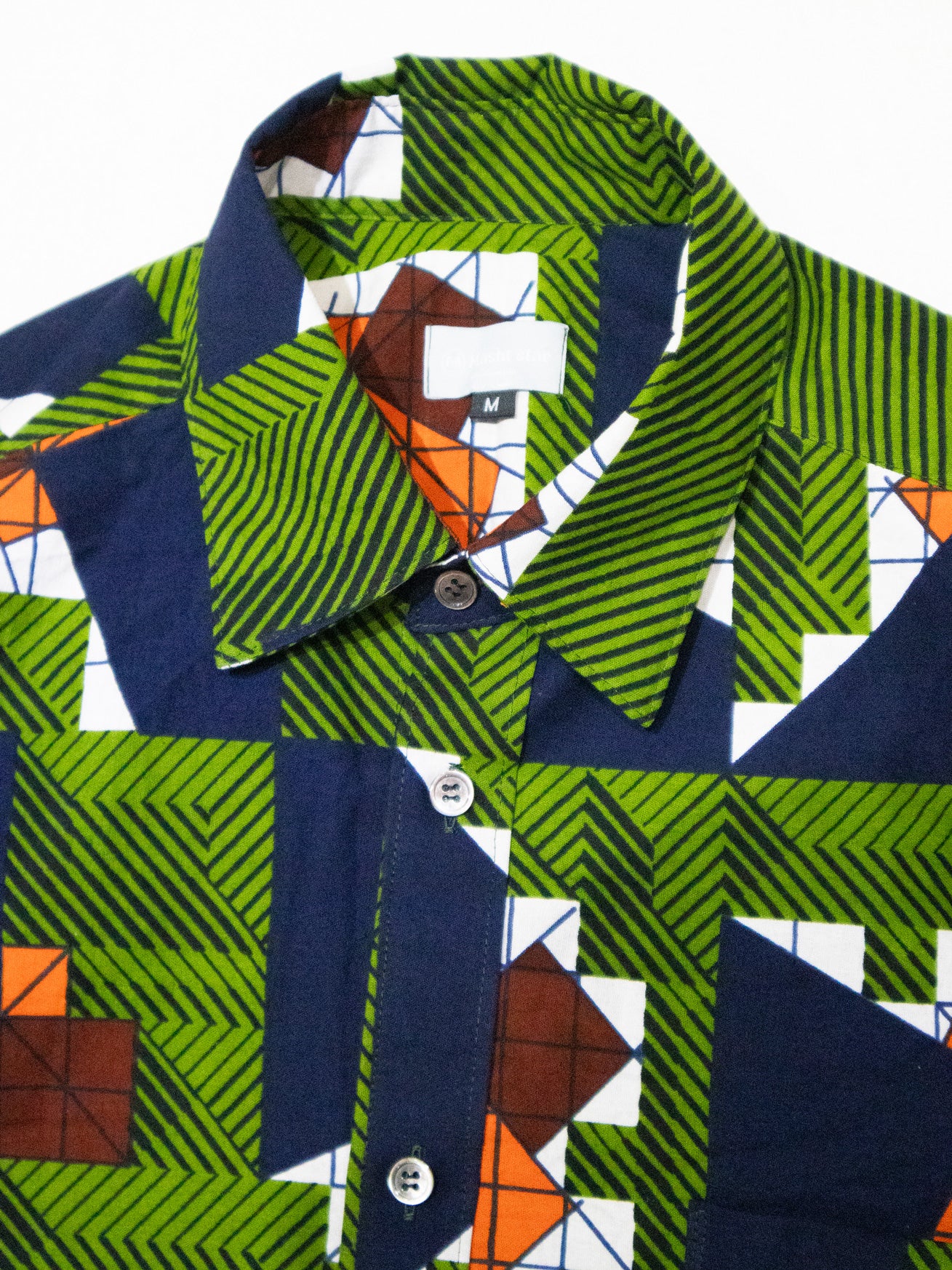 スタンダードアフリカン長袖シャツ/KAHKI