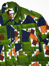 スタンダードアフリカン長袖シャツ/KAHKI