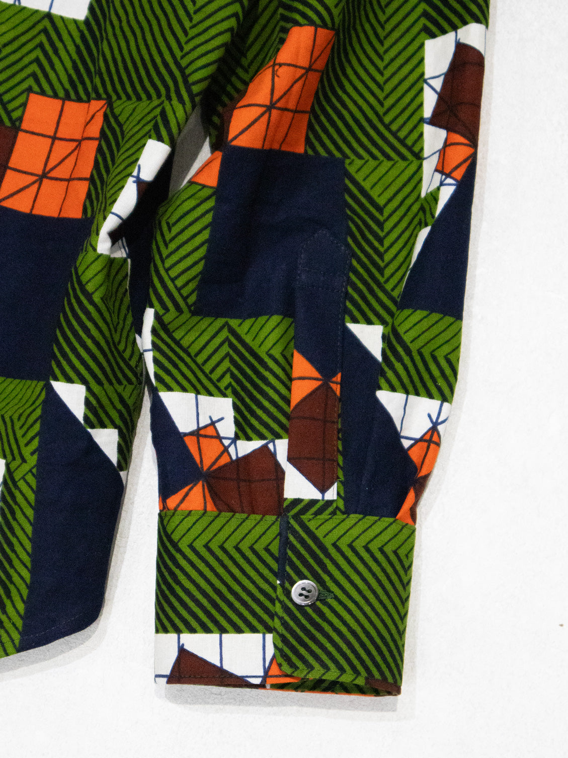 スタンダードアフリカン長袖シャツ/KAHKI