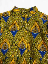 efulハーフスリーブロングワンピース/arabesque