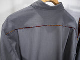 パネル長袖シャツ／AZKI【セットアップ可商品】