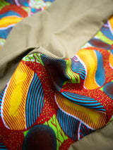 サスペンダーワンピースPATCHWORK／KAH・YELLOW