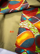 サスペンダーワンピースPATCHWORK／KAH・YELLOW