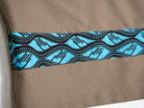 PATCHTAPE半袖オープンカラーシャツ／TAQCHAIN【セットアップ可商品】