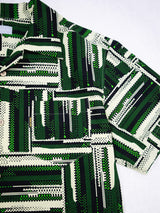 【Men's】アフリカンオープンカラーシャツ／GREENGIOMET