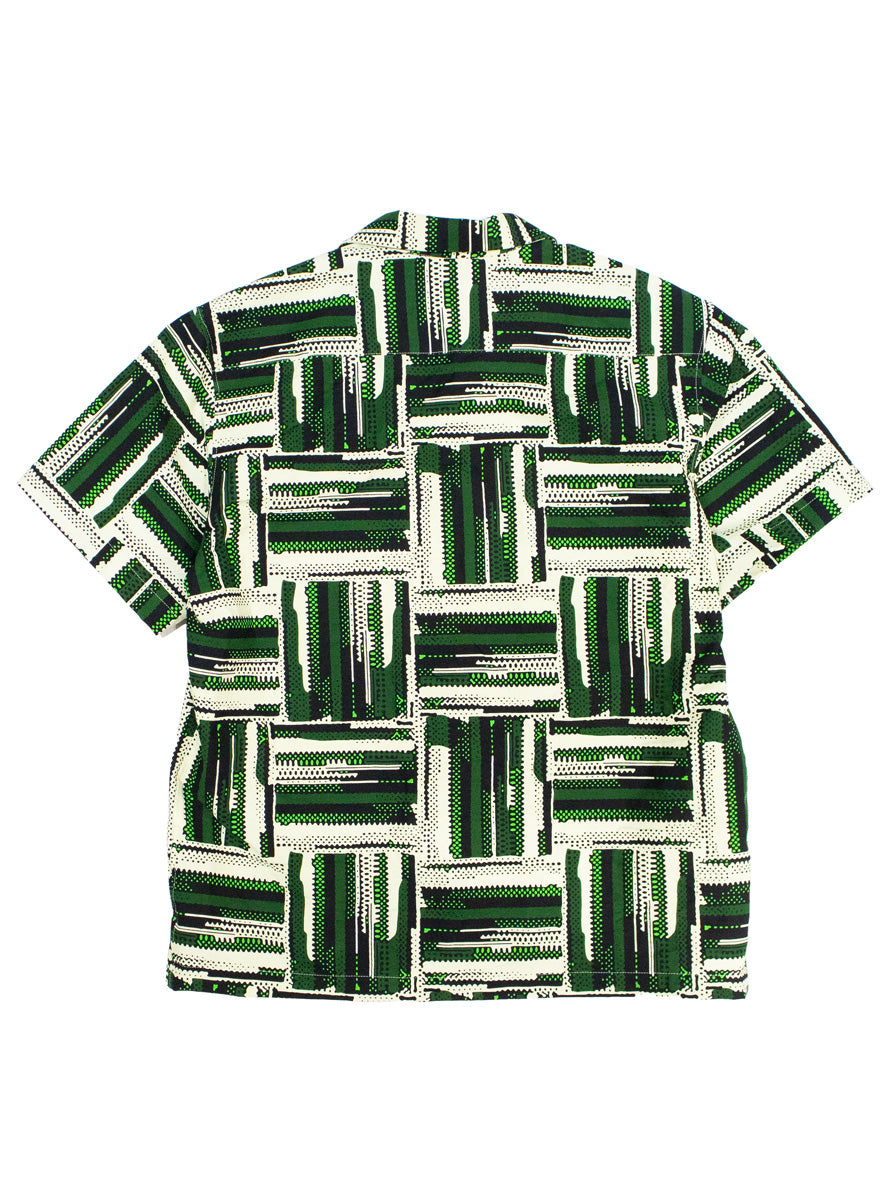 【Men's】アフリカンオープンカラーシャツ／GREENGIOMET