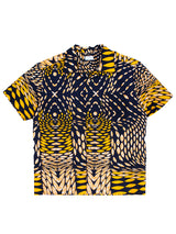【Men's】アフリカンオープンカラーシャツ／BLACKGIOMET