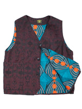 ヨーロッパ製ジャガード織VEST／RED