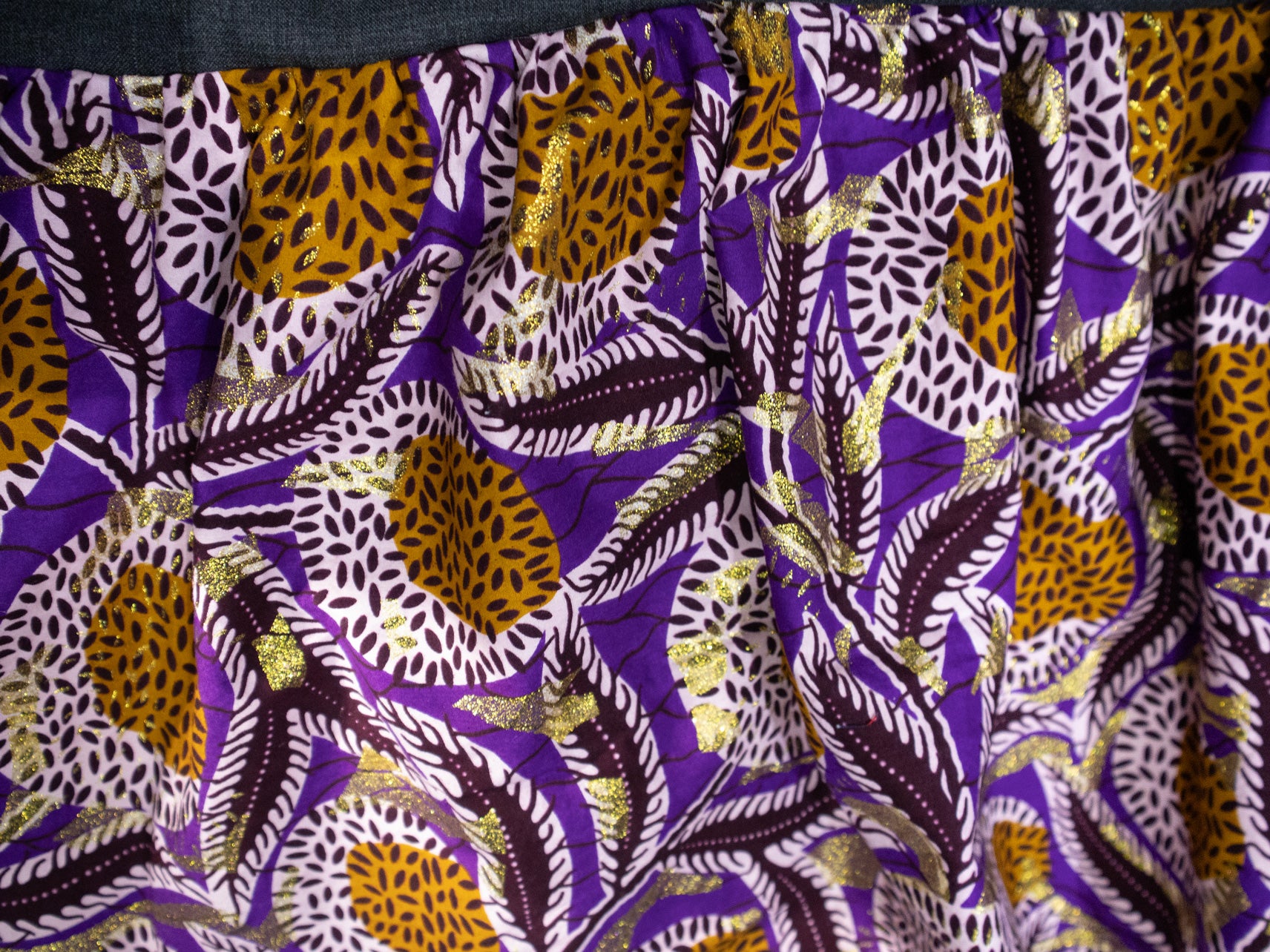 ウールワンピース／グレー