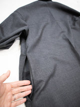 ウールワンピース／グレー