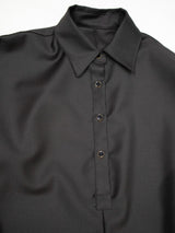 ウールワンピース／BROWN・FROWER