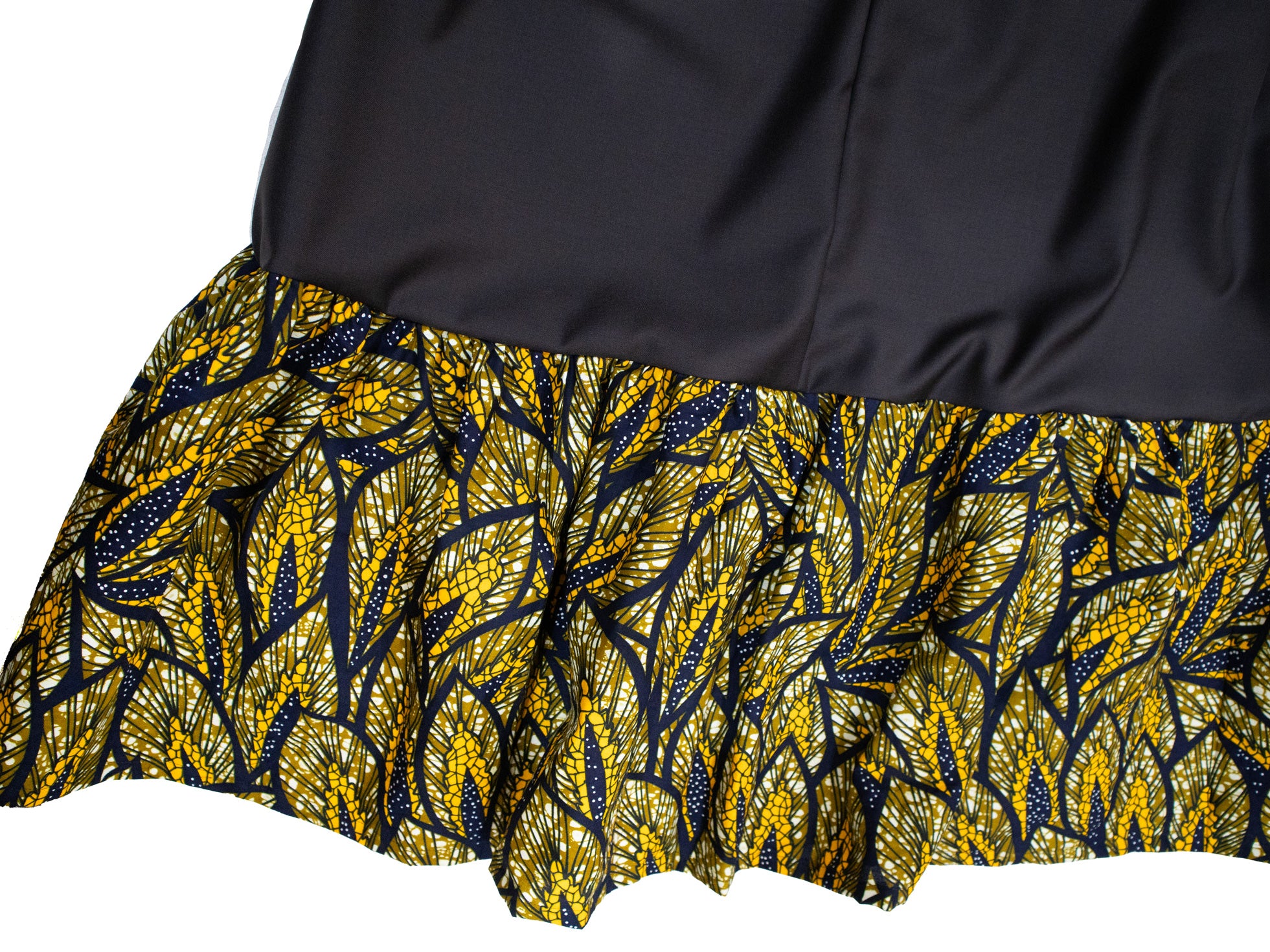 ウールワンピース／BROWN・LEAF