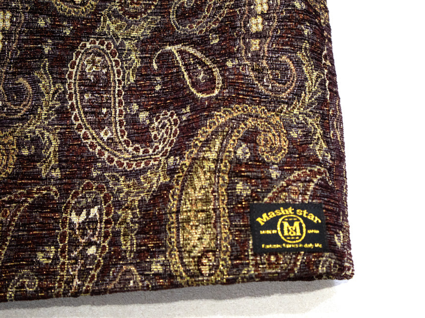 イタリア製生地のツィードベスト／RED