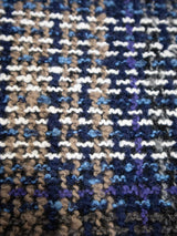 イタリア製生地のツィードベスト／BLUE