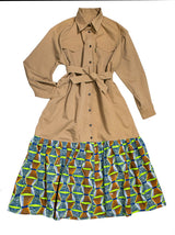 タイプライターサファリワンピース／GREENGIOMET