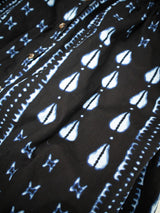 ビショップ８スリーブ前開きワンピース／INDIGO DYE