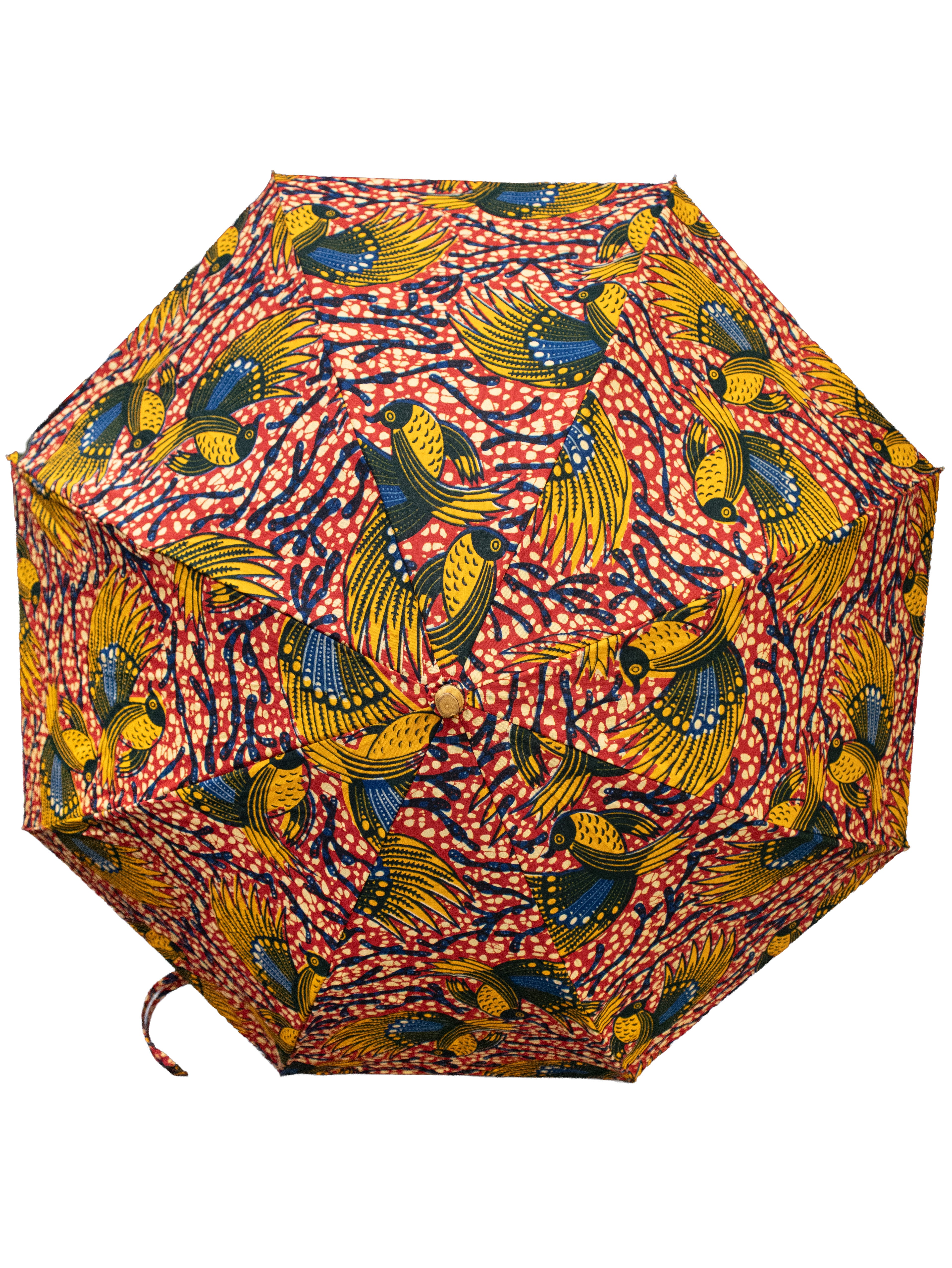 晴雨兼用ファブリック折りたたみ傘（日本製）／A