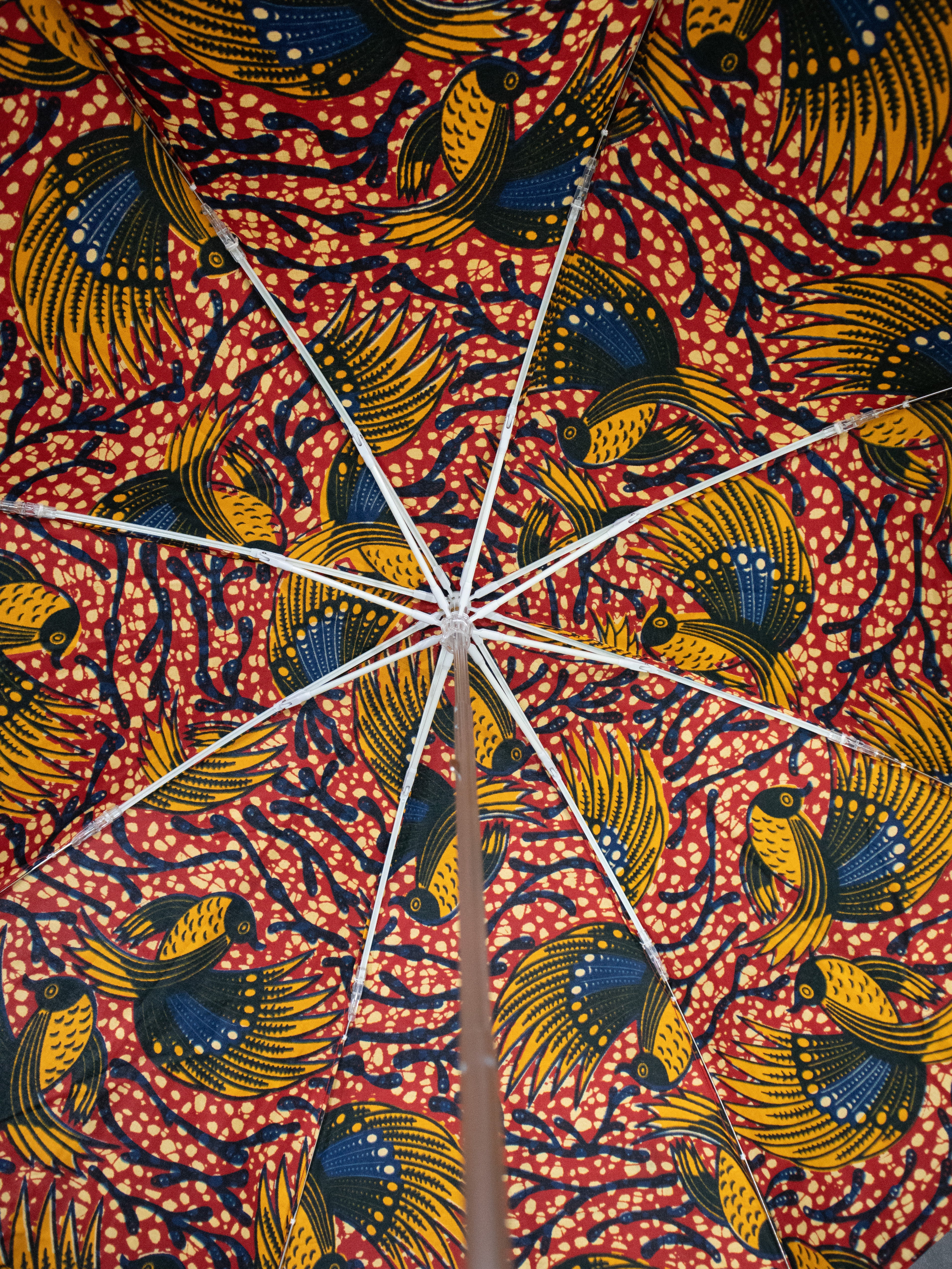 晴雨兼用ファブリック折りたたみ傘（日本製）／A