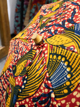 晴雨兼用ファブリック折りたたみ傘（日本製）／A