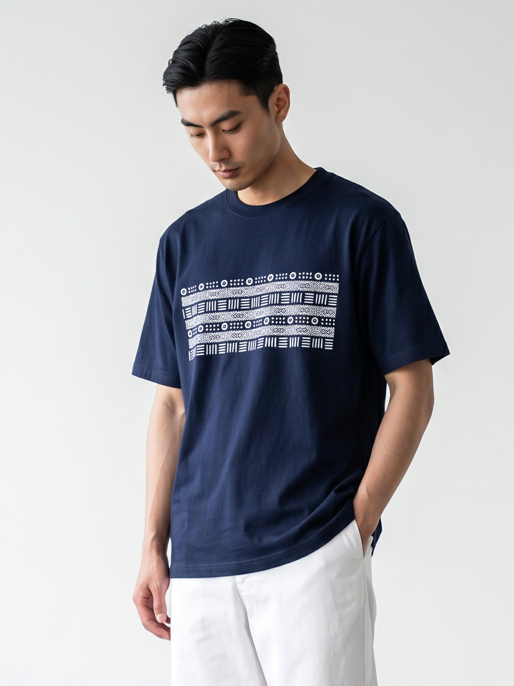 【ドライクール素材】Lose Yourself Tee /NAVY