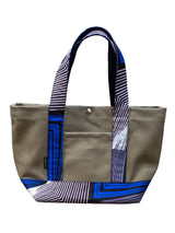 2WAY帆布トートバッグ・KAHKIBLUE