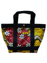 2WAY帆布トートバッグ・FLOWERBK