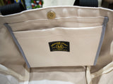 2WAY帆布トートバッグ・FLOWERBK