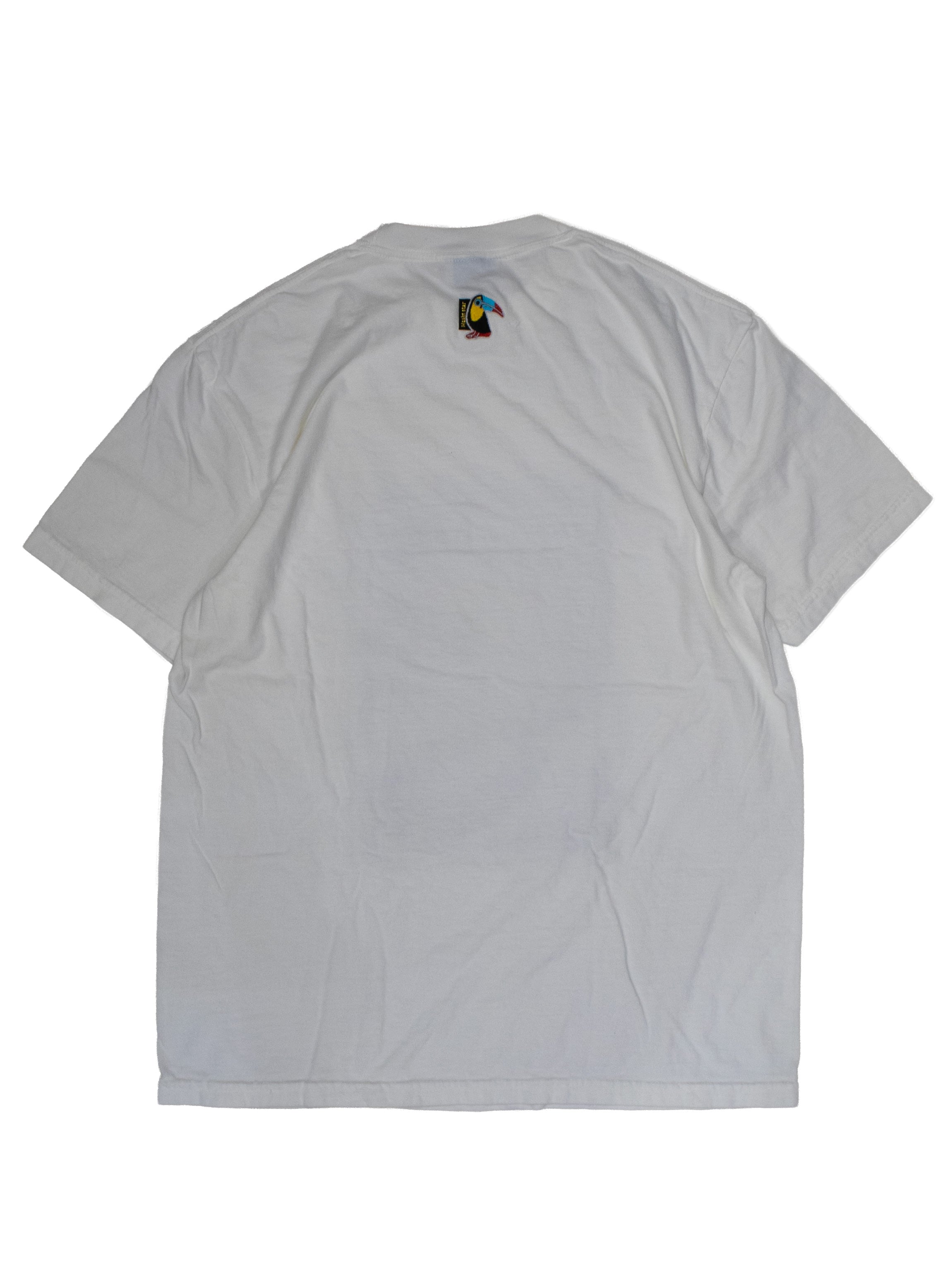 SANKOFAガーナフォトvintage風Tシャツ／OFF WHITE