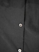 PATCHWORKパウダー長袖シャツ L size／BLACK