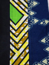 PATCHWORKパウダー長袖シャツ L size／BLACK