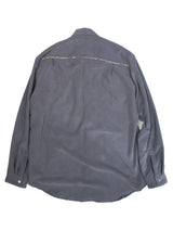 PATCHWORKパウダー長袖シャツ M size／GRAY