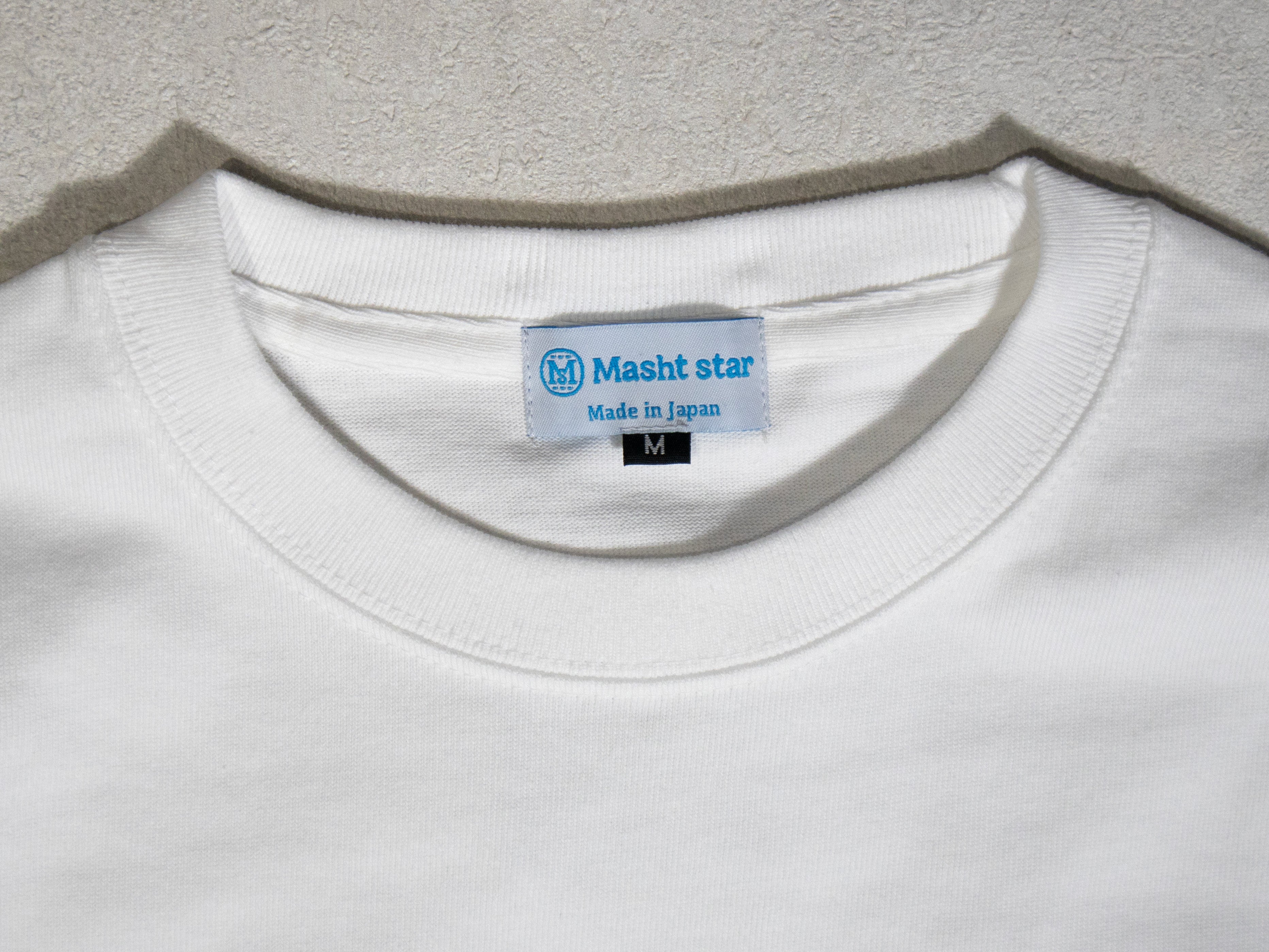 2MASKロングTシャツ／WHITE