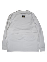 2MASKロングTシャツ／WHITE