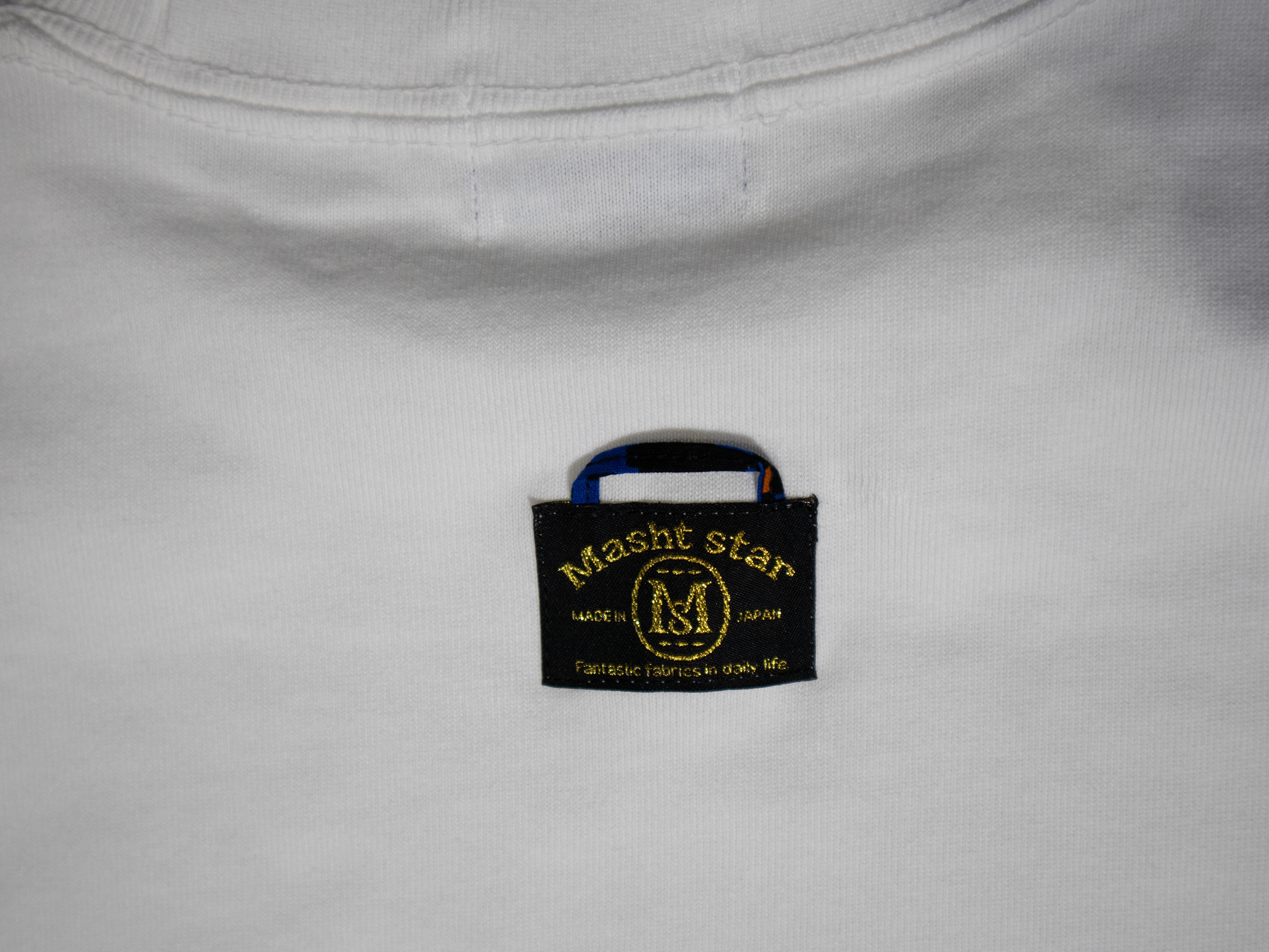 2MASKロングTシャツ／WHITE