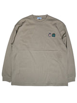 2MASKロングTシャツ／KAHKI