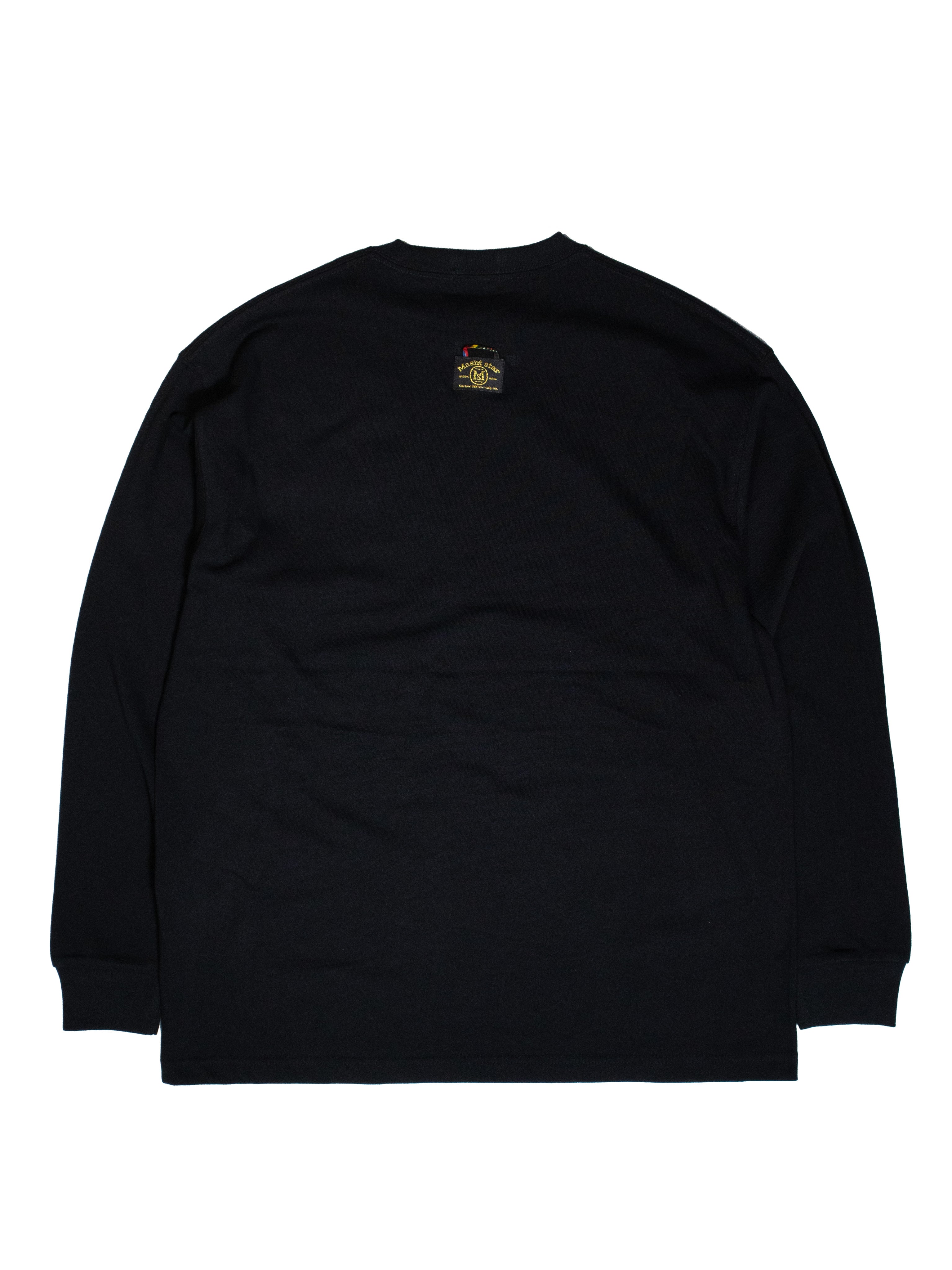 2MASKロングTシャツ／BLACK