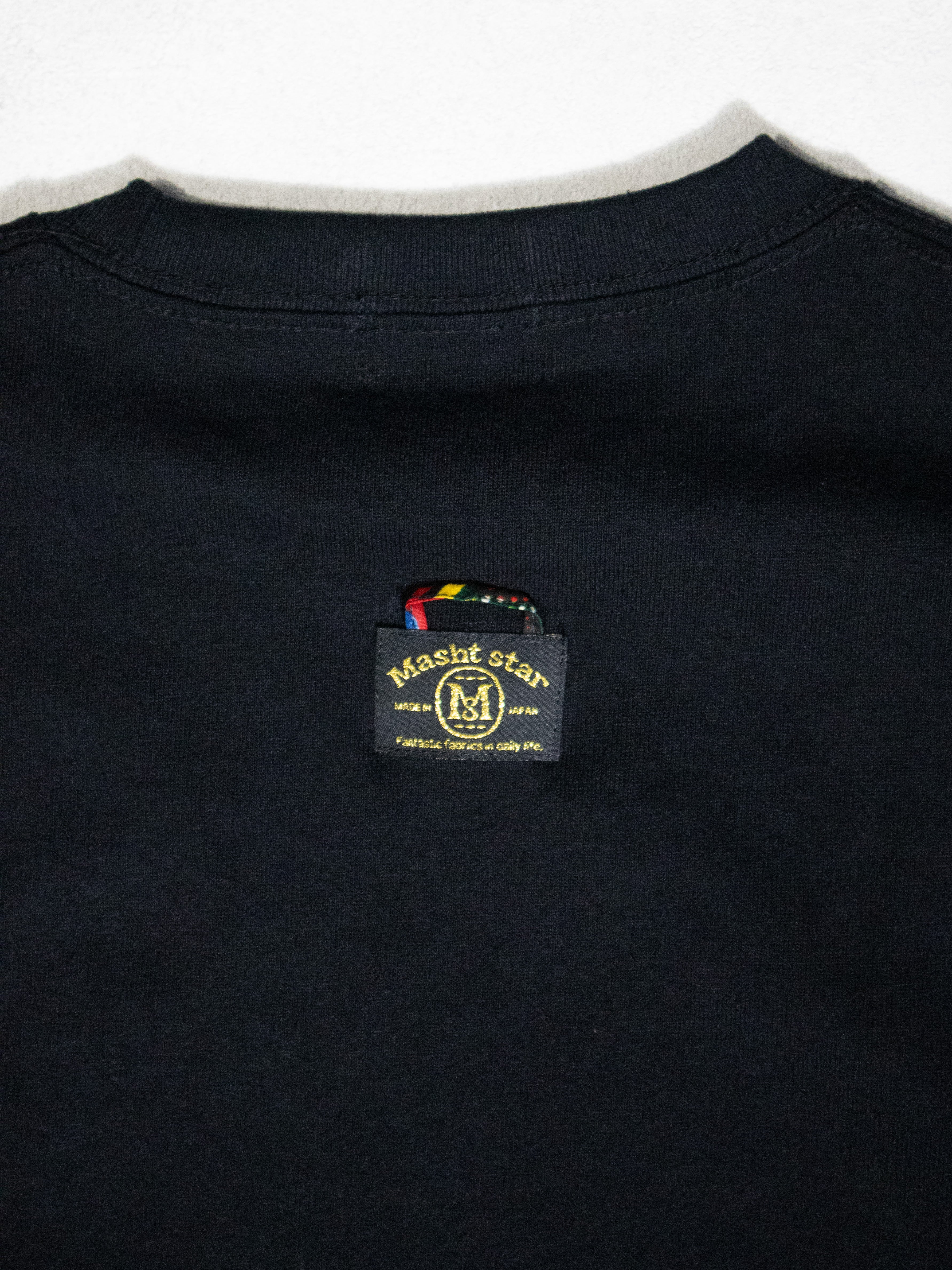 2MASKロングTシャツ／BLACK