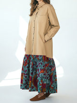 タイプライターサファリワンピース／VINE