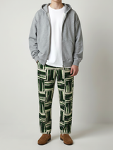 UNISEXワンタックEASYテーパードパンツ／GREENGIOMET