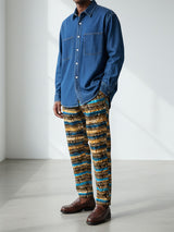 UNISEXワンタックEASYテーパードパンツ／BLUEWORM