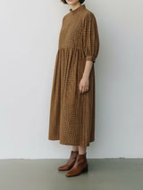 efulハーフスリーブロングワンピース／ORANGECUBE