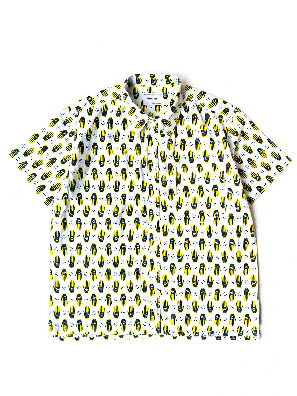 【Men's】スタンダードボックスシルエットシャツ／hands