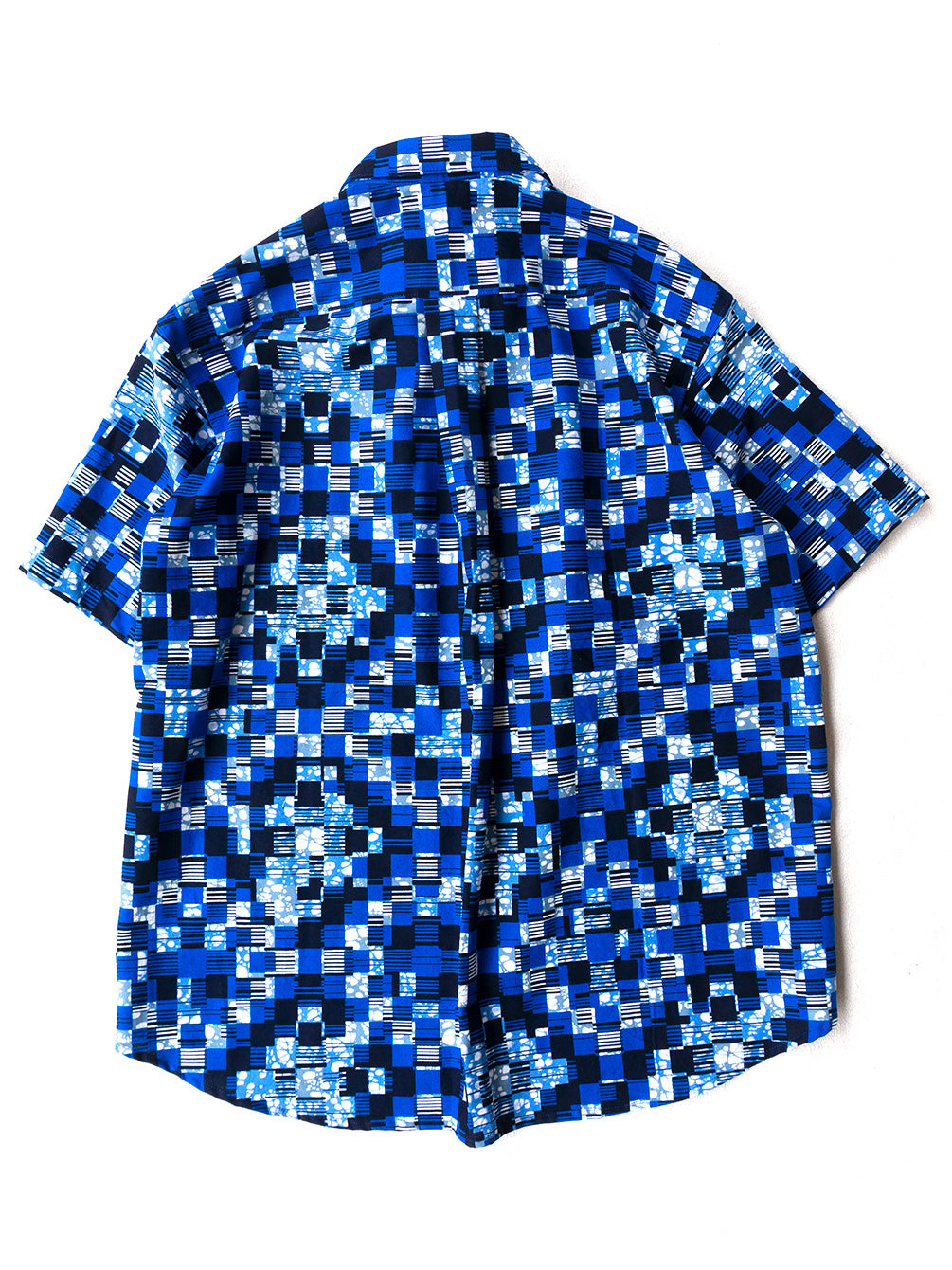 【Men's】スタンダードボックスシルエットシャツ／gioblue