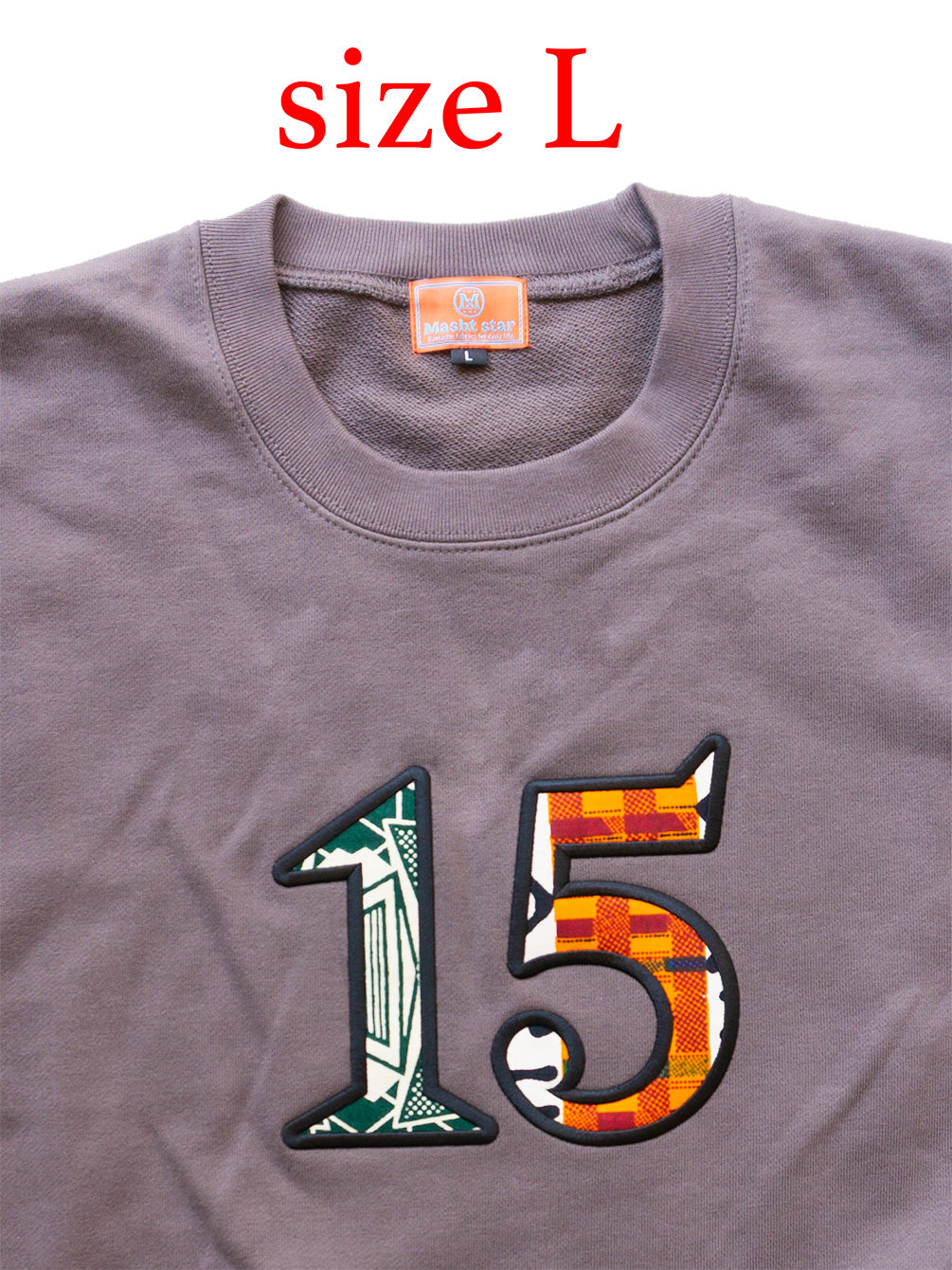 No.15スウェット／CHARCOAL