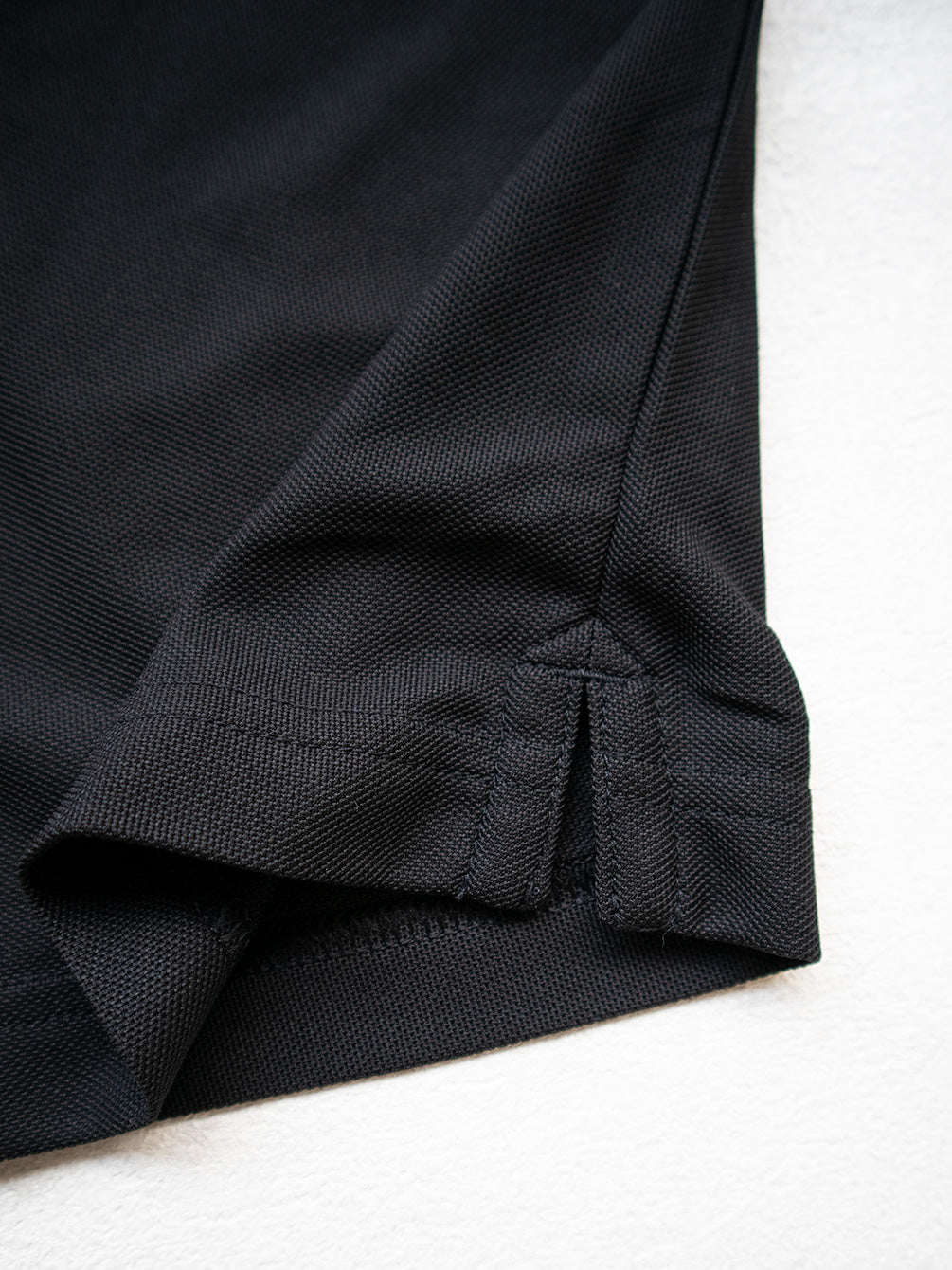 バックライン入りポロシャツ／ブラック3color